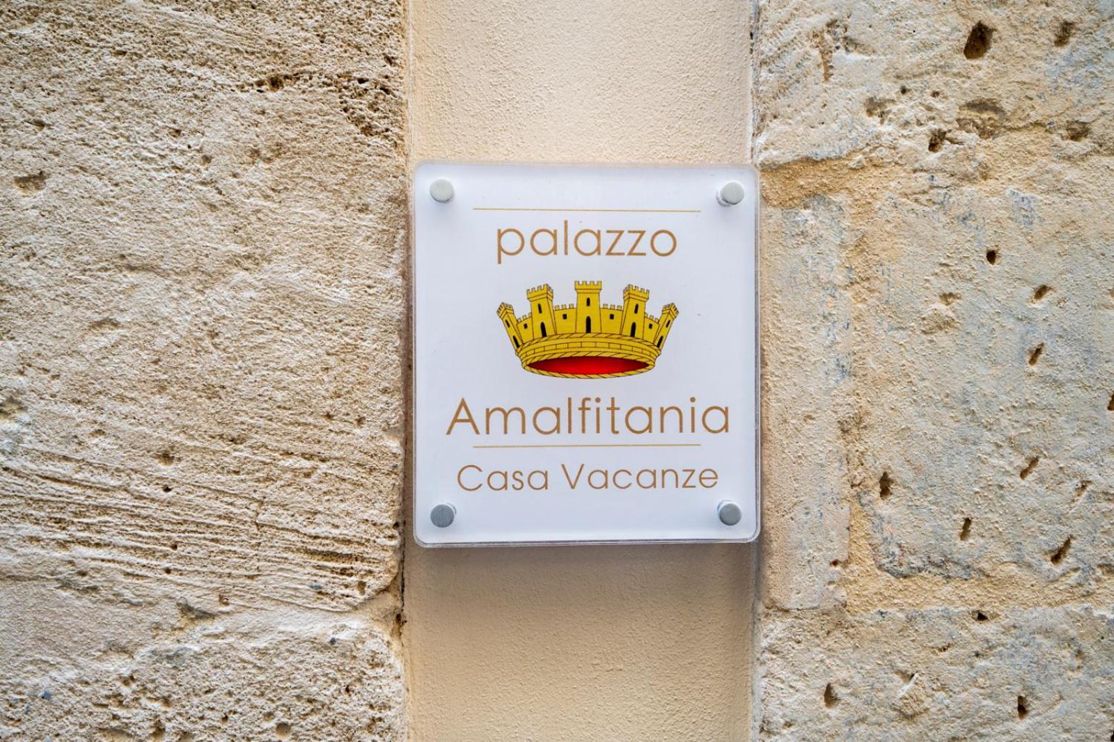 Palazzo Amalfitania Apartman Szirakúza Kültér fotó